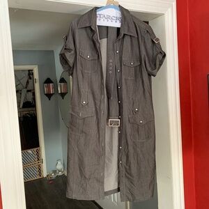 Sharagano shirt dress
